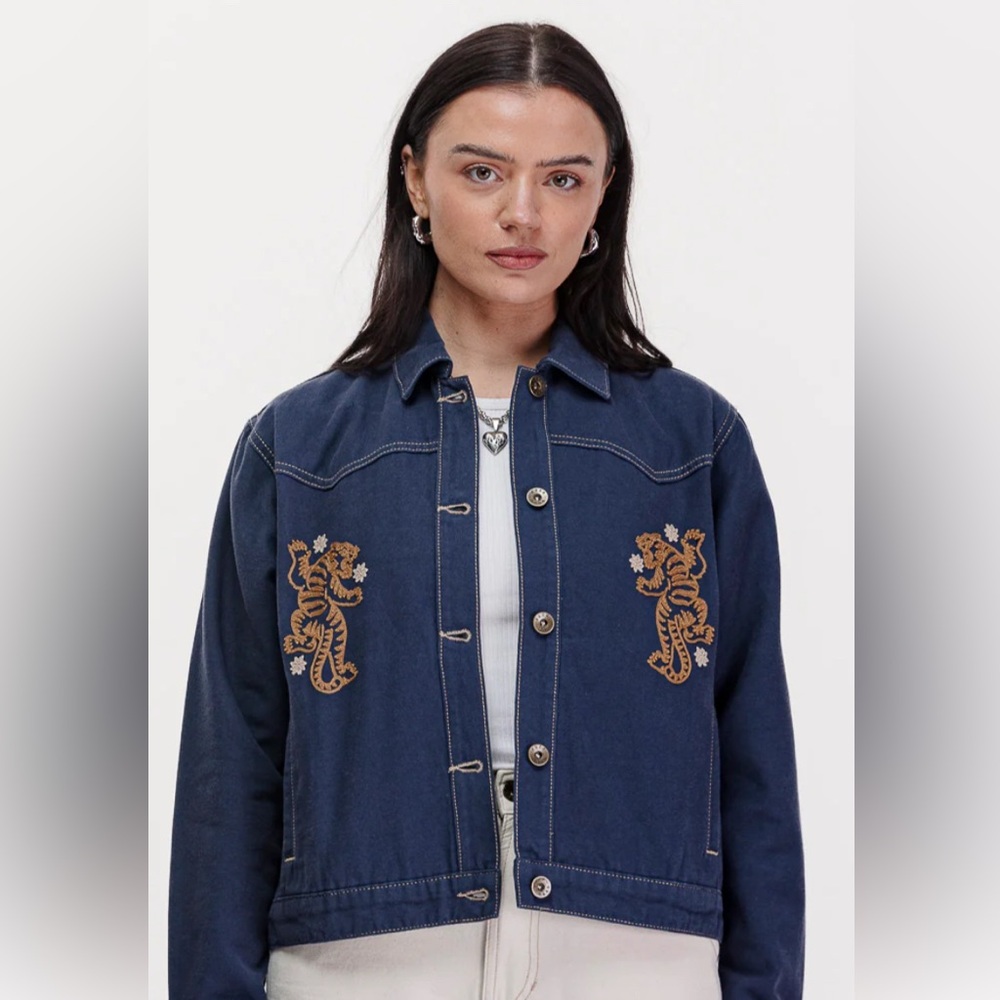 Shangri La Shop Jacket - Navy - Picture 2 of 6